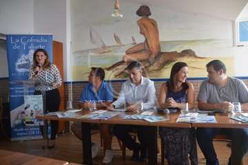 Presentación del programa festivo de la Virgen del Carmen en Taliarte-Telde (Foto TA)